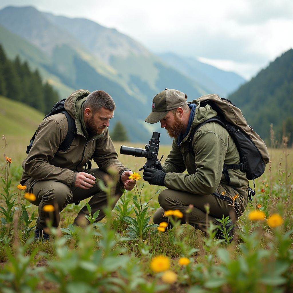 Founders of RongamSerpens in Romanian wilderness