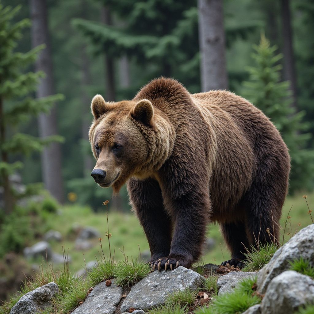 Carpathian bear sanctuary